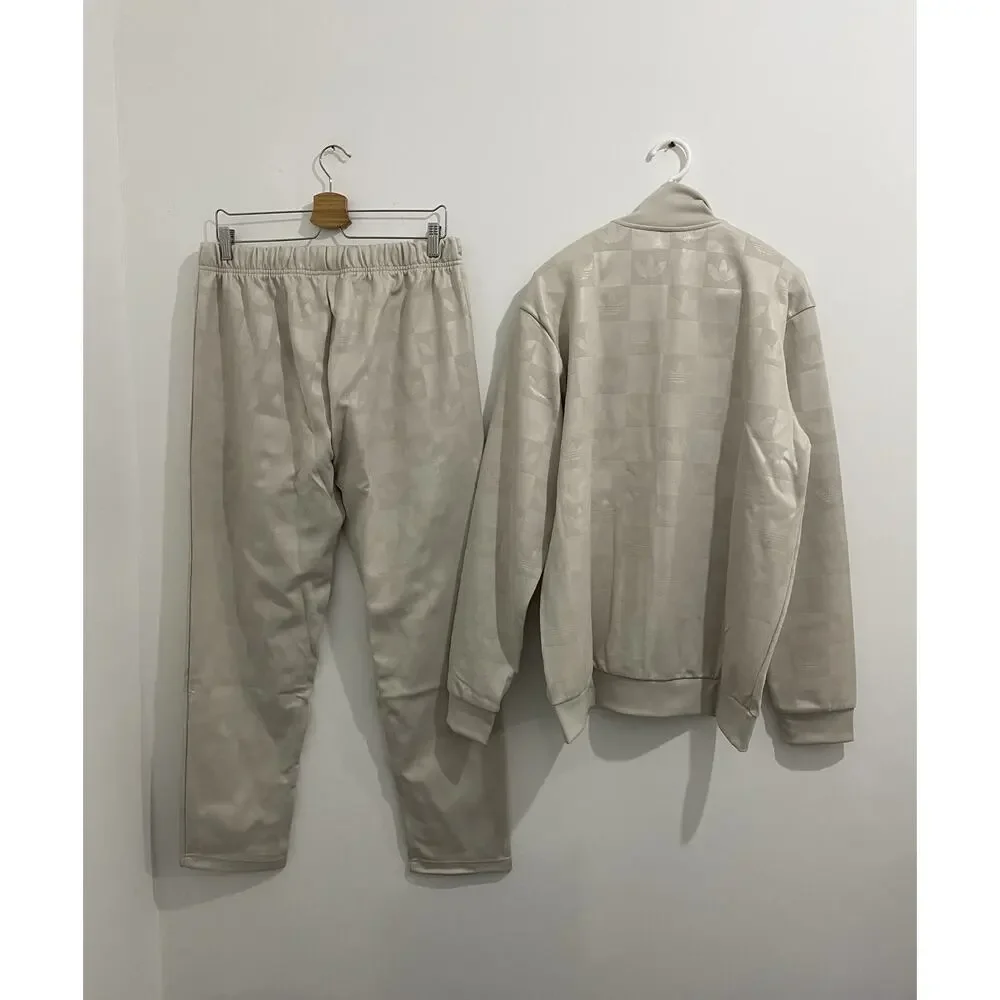 Adidas Originals Monogram All Over Print Regular Tracksuit Bliss Size L